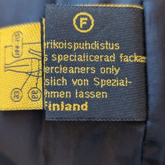 Vintage Friitala Black Leather Pencil Midi Maxi Lined Skirt Size 8 - Picture 11 of 13